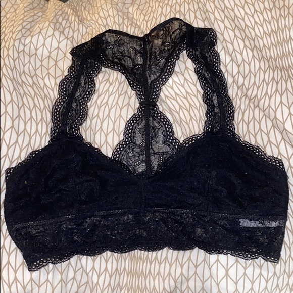 Black Lace Bralettes - Junior Size M - Picture 1 of 4